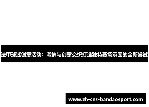 法甲球迷创意活动：激情与创意交织打造独特赛场氛围的全新尝试