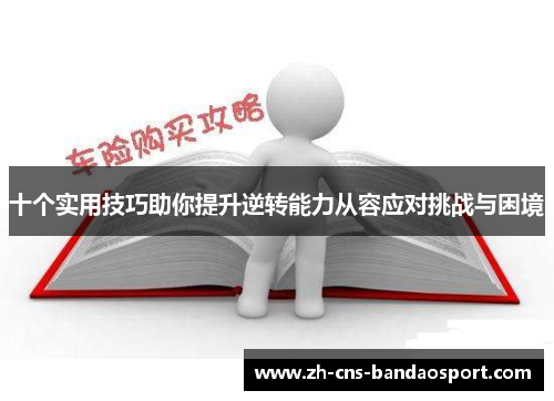 十个实用技巧助你提升逆转能力从容应对挑战与困境