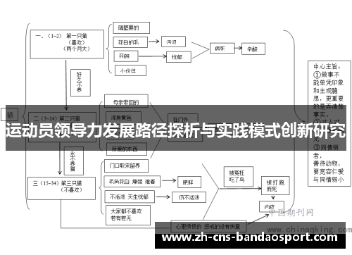 运动员领导力发展路径探析与实践模式创新研究 运动员领导力发展路径探析与实践模式创新研究